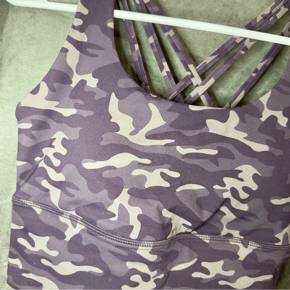 CRZ YOGA Camo Sports Bra - Picture 9 of 11